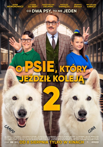Plakat wydarzenia:  O psie, który jeździł koleją 2 